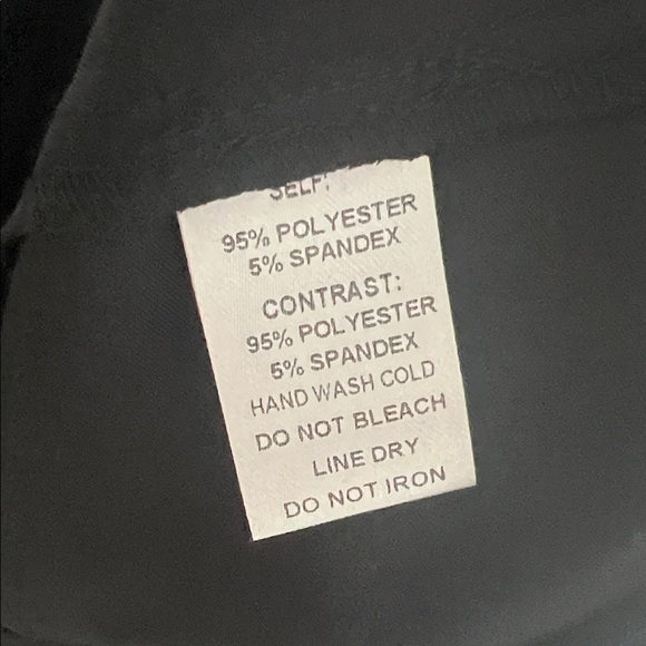 Anthropologie Black and Cream Mini Halter Tie Dress - Picture 10 of 11